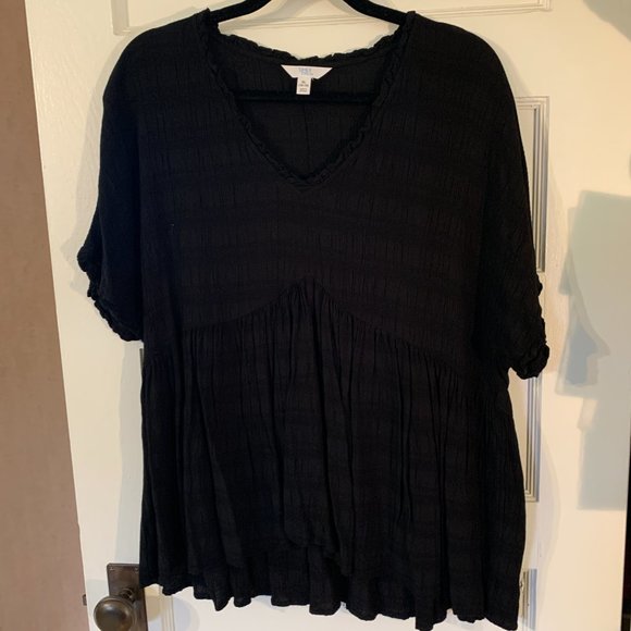 Time and True Peplum Blouse - Picture 1 of 7